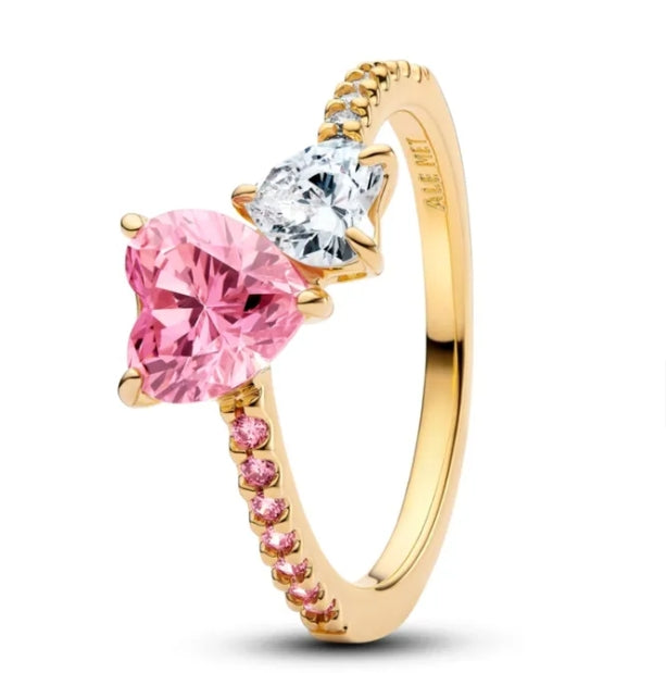 Bague Femme Forme De Cœur