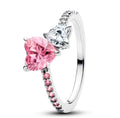 Bague Femme Forme De Cœur