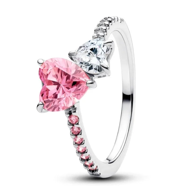 Bague Femme Forme De Cœur